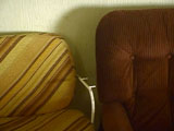 two chairs dating from the 1970s